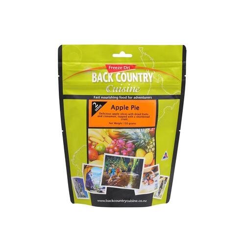 Back Country Cuisine Freeze Dried Meal - Apple Pie - Double