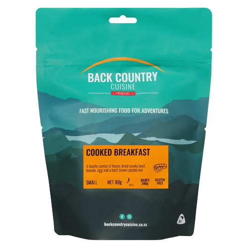 Back Country Cuisine Freeze Dried Meal - Cooked Breakfast - Small