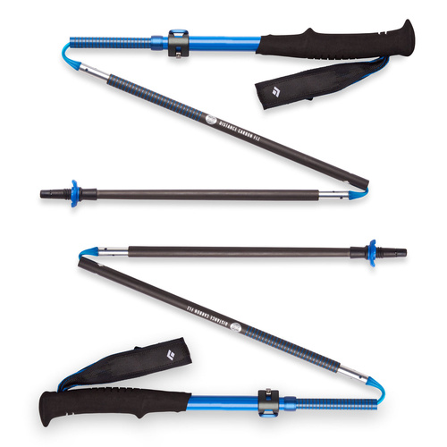 Black Diamond Distance Carbon FLZ Trekking Poles - Ultra Blue