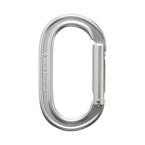 Black Diamond Oval Keylock Carabiner - Polished