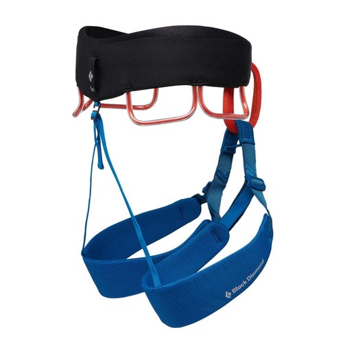Black Diamond Momentum Mens Climbing Harness - Kingfisher - M
