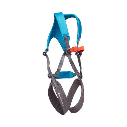 Black Diamond Momentum Kids Climbing Harness - Azul