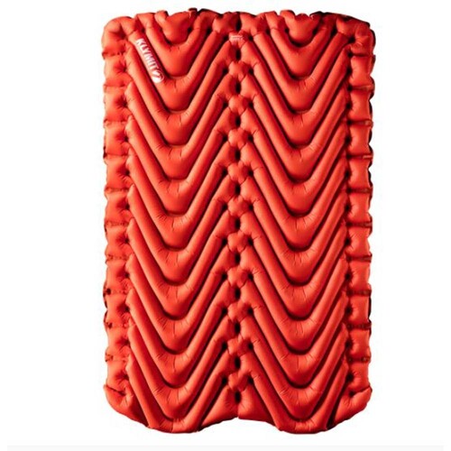 Klymit Insulated Double V Lightweight Sleeping Mat - Orange