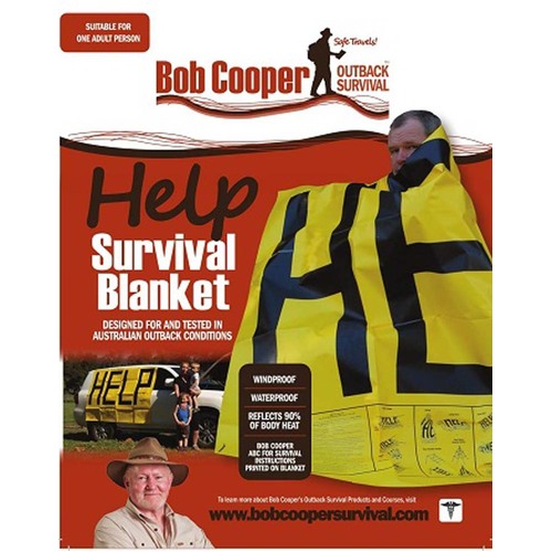 Bob Cooper Help Survival Blanket