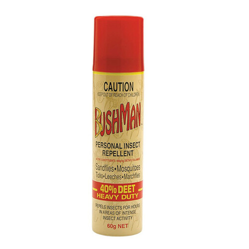 Bushman Ultra Aerosol 40% Deet Insect Repellent - 60 gm