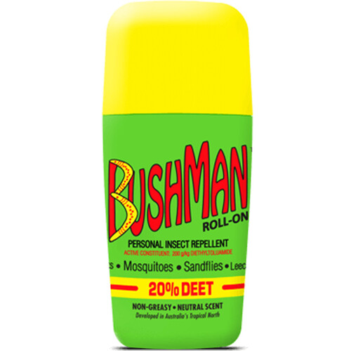Bushman Roll-On 20% Deet Insect Repellent - 65 gm