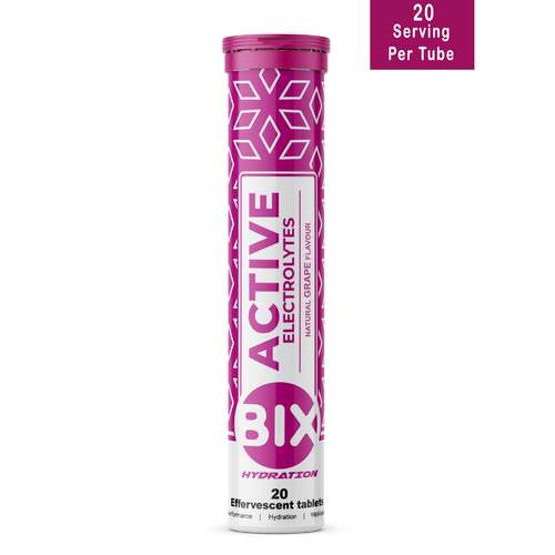 Bix Active Electrolyte Hydration Tablets - Grape