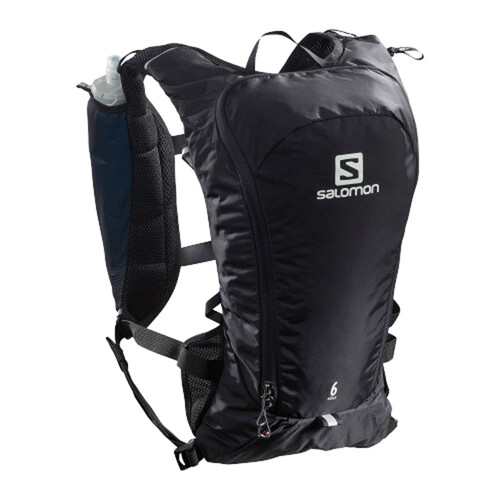 Salomon Agile 6 Set Lightweight Running Pack - Black - NS