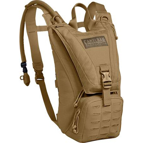 CamelBak Ambush 3L Military Spec Tactical Hydration Backpack - Short - Coyote