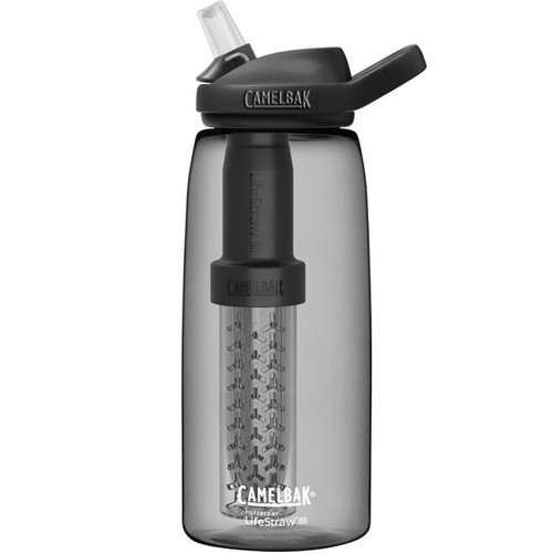 Camelbak Eddy+ Lifestraw Filtration Bottle - Charcoal - 1L