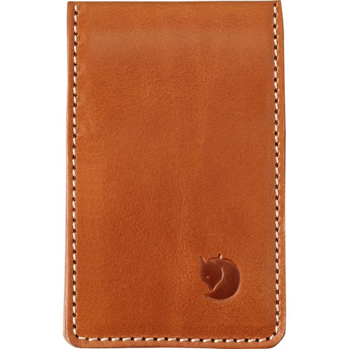 Fjallraven Ovik Large Card Holder - Leather Cognac