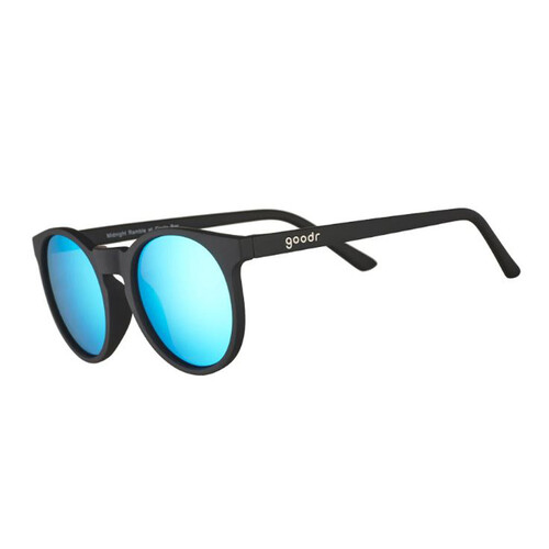 Goodr Circle G's Running Sunglasses - Midnight Ramble at a Circle Bar