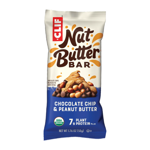 Clif Nut Butter Bar - Chocolate Chip & Peanut Butter - Single