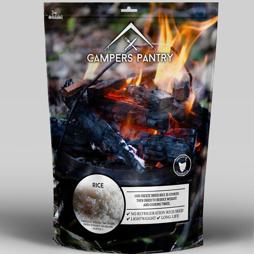 Campers Pantry Freeze Dried Rice - 150g