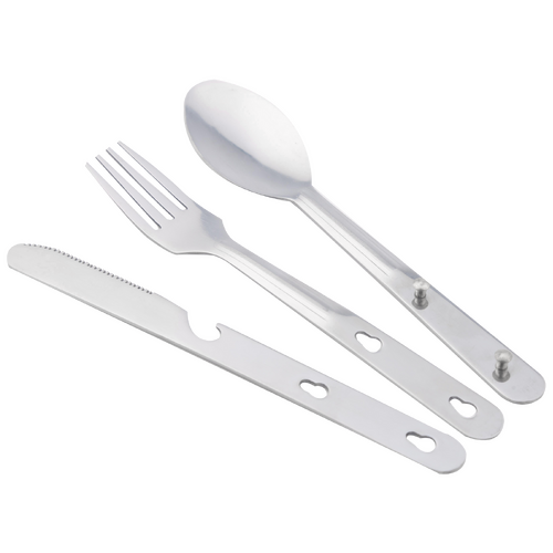 Traverse Stainless Steel Camping Cutlery Set