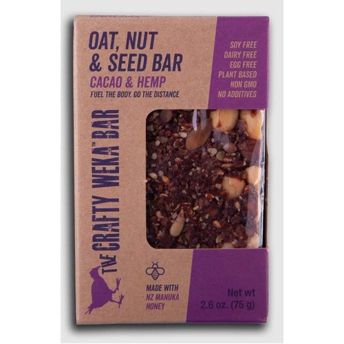 The Crafty Weka Bar - Cacao Hemp - 75g