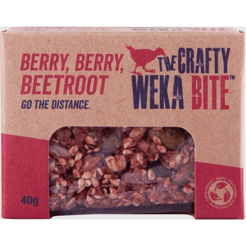 The Crafty Weka Bite - Berry Berry Beetroot - 40g