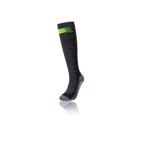 Antu Merino Wool Knee High Length Unisex Waterproof Socks - Black/Lime