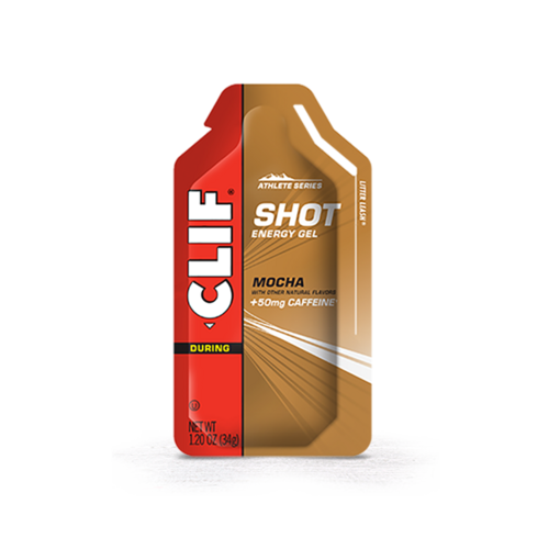 Clif Shot Energy Gel - Caffeinated Mocha - Single