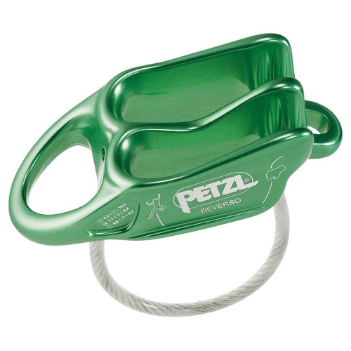 Petzl Reverso Belay/Rappel Device - Green