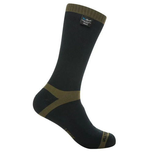 DexShell Unisex Waterproof Merino Trekking Socks - Olive Green - S