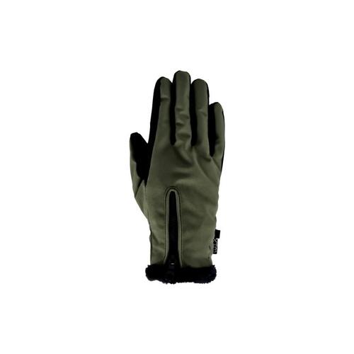 Xtm Nina Soft Shell Ladies Snow Gloves - Ivy Green