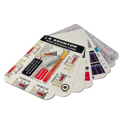 Brunton Quick Reference Navigation Card Set