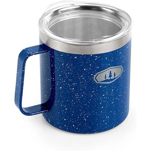 GSI Glacier Stainless Camp Cup - Blue Spec - 440ml