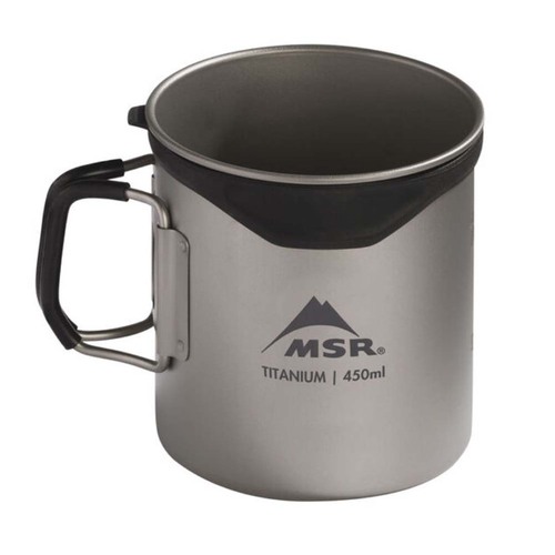 MSR Lightweight Titanium Cup with Silicone Lip