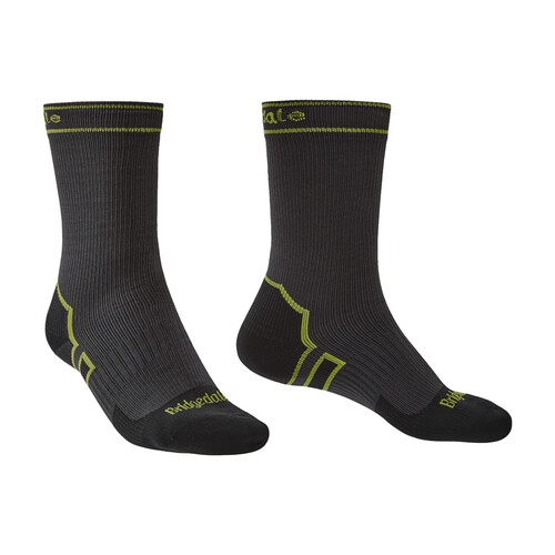 Bridgedale Stormsock Lightweight Waterproof Boot Socks - Grey