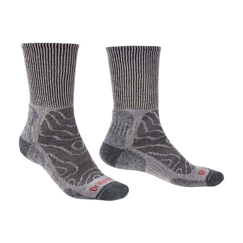 Bridgedale Hike Lightweight Merino Comfort Men Socks - Grey