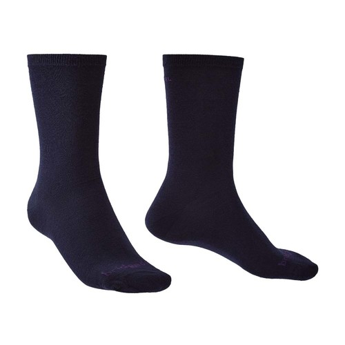 Bridgedale Thermal Liner Base Layer Socks - Navy - (2Pk)