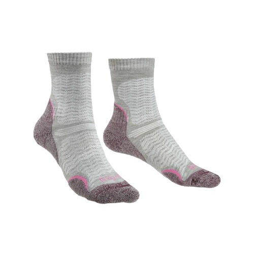 Bridgedale Hike Ultralight T2 Merino Performance 3/4 Crew Womens Hiking Socks
