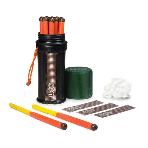 UCO Titan Stormproof Match Kit - Black/Green