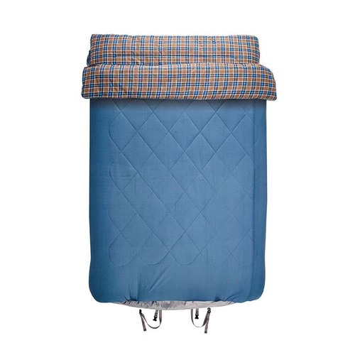 OZtrail Outback Comforter Queen Synthetic Sleeping Bag - Navy