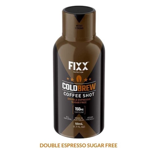 Fixx Nutrition Cold Brew Shot - Sugar-Free Coffee - 50ml