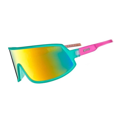 Goodr Wrap G's Biking Sunglasses - Save A Bull/Ride A Rodeo Clown