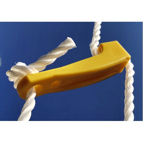 Supa-Peg DOUBLE Heavy Duty 6mm Corner Guy Rope - White