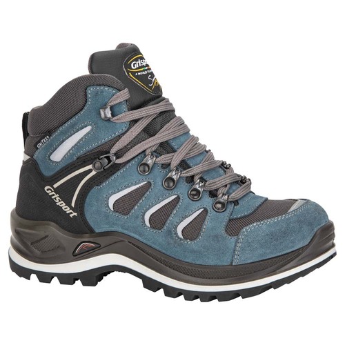 Grisport Flinders Mid Waterproof Womens Hiking Boots - Blue/Black/Grey