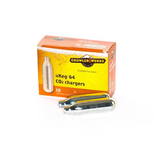 GrowlerWerks CO2 Cartridge - 8g - uKeg 64