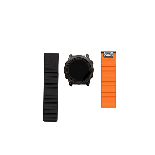Black/Orange