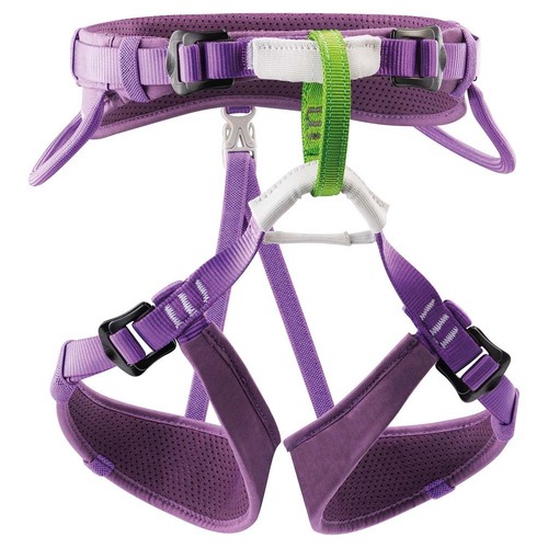 Petzl Macchu Kids Climbing Harness - Violet