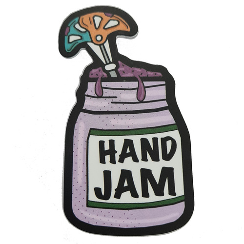 Climb Culture Hand Jam Sticker