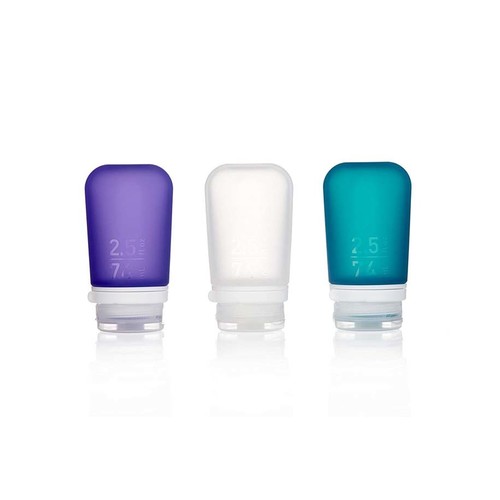 Human Gear Gotoob 3 Pack Medium Travel Tubes - Cl/Pur/Teal
