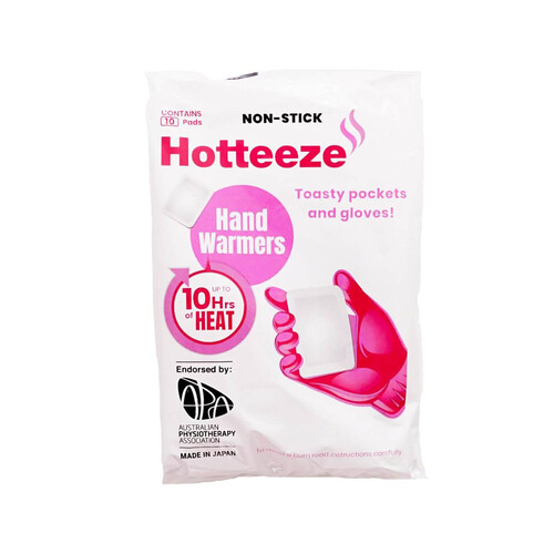 Hotteeze Hand Warmers - 10 Pads