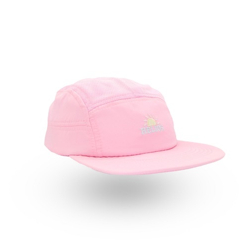 Helios Ultralight 7 Panel Soft Brim Unisex Running Cap - Pink