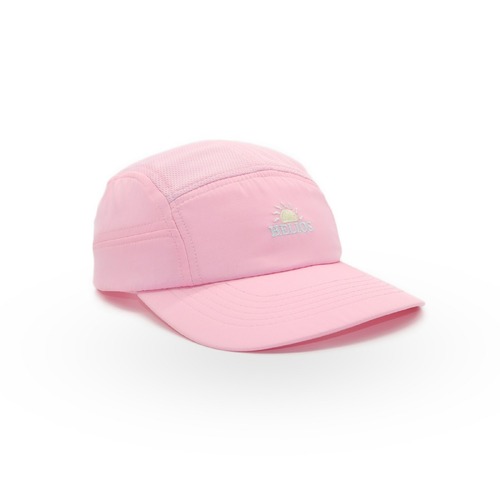 Helios Ultralight 7 Panel Firm Brim Unisex Running Cap - Pink