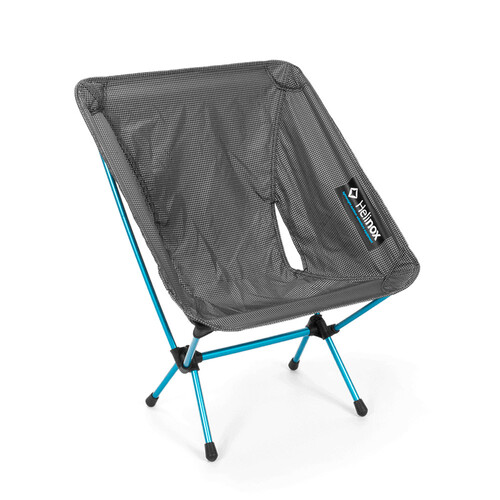 Helinox Chair Zero Lightweight Camping Chair - Black/O. Blue