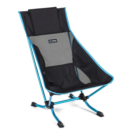 Helinox Lightweight High-Back Beach Chair - Black
