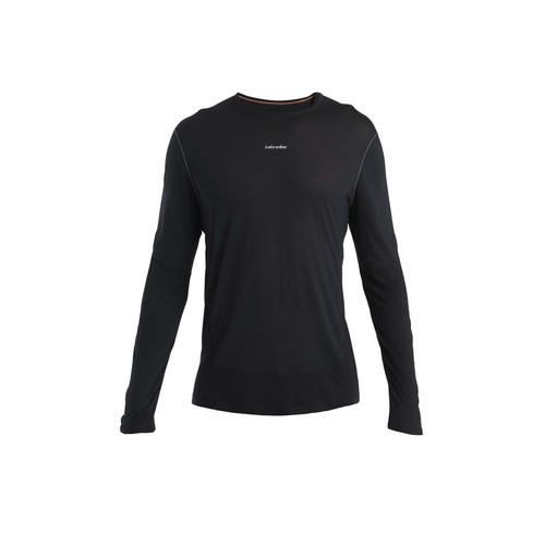 Icebreaker 125 ZoneKnit Energy Wind Mens Long Sleeve Merino Blend T-Shirt